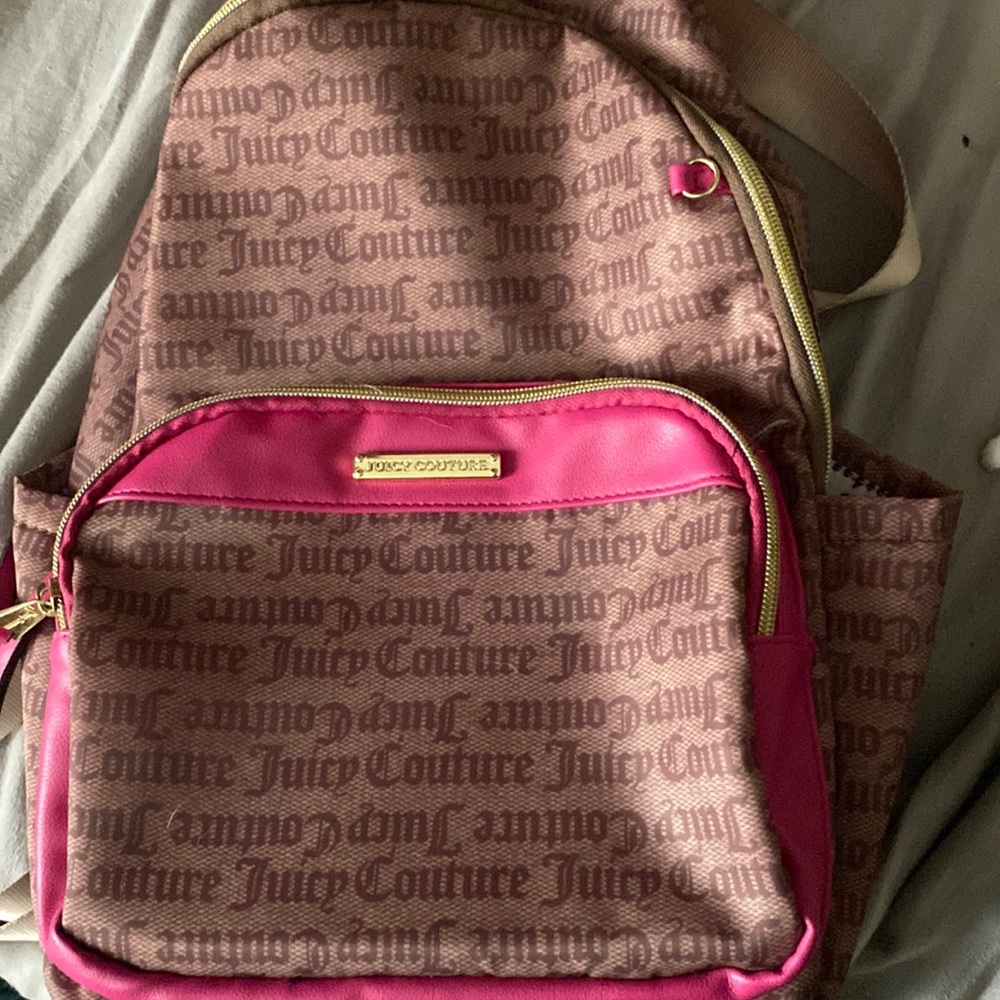 juicy couture backpack tan